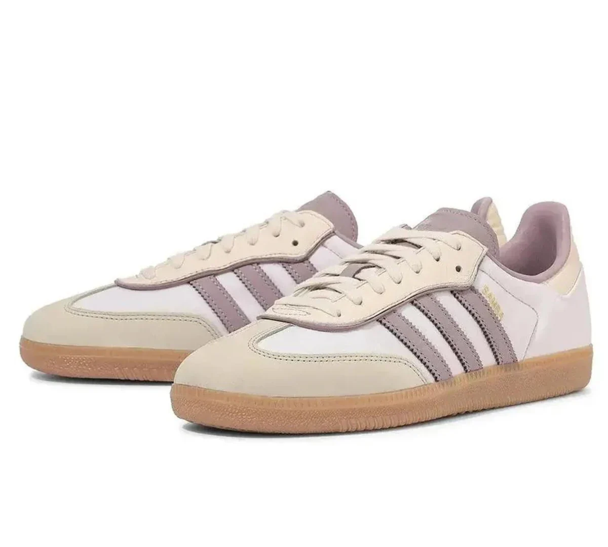 Adidas Samba OG 'Cream White Preloved Fig' - IE1417 - Image 2