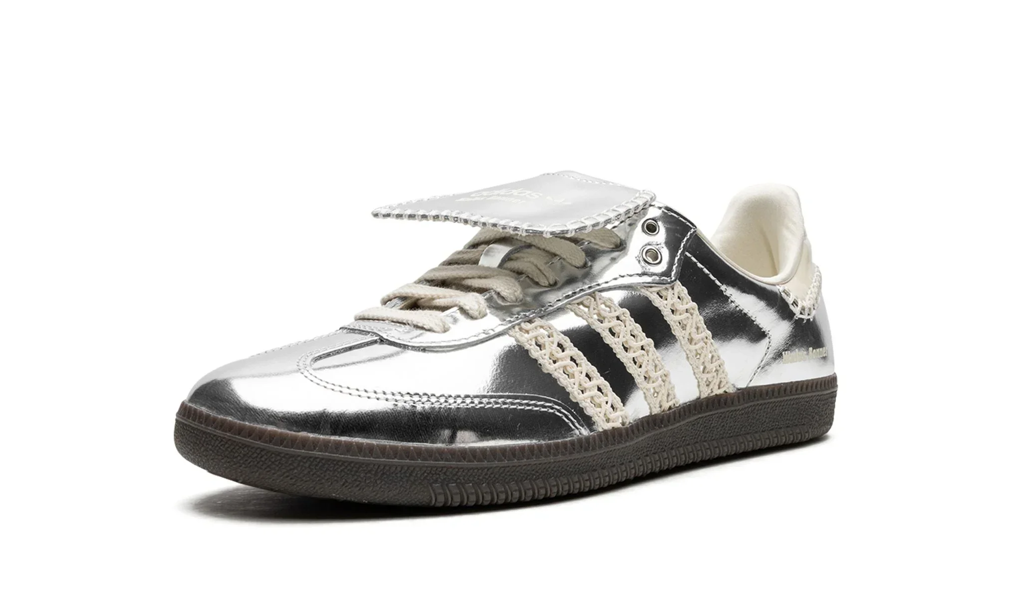 Adidas Wales Bonner x Samba 'Silver Metallic' Prata - IG8181 - Image 3