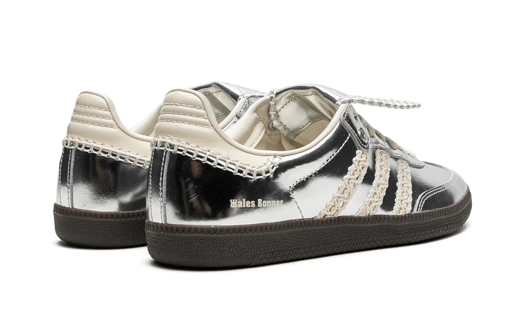 Adidas Wales Bonner x Samba 'Silver Metallic' Prata - IG8181 - Image 4