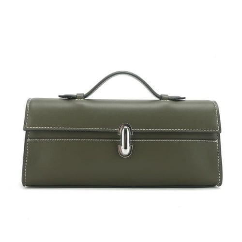 Bolsa de Couro Retangular Clarisse - Image 9