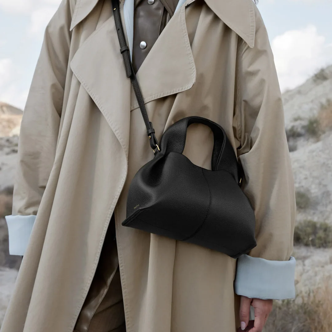 Bolsa de Luxo em Couro Estruturada Victoire - Image 6