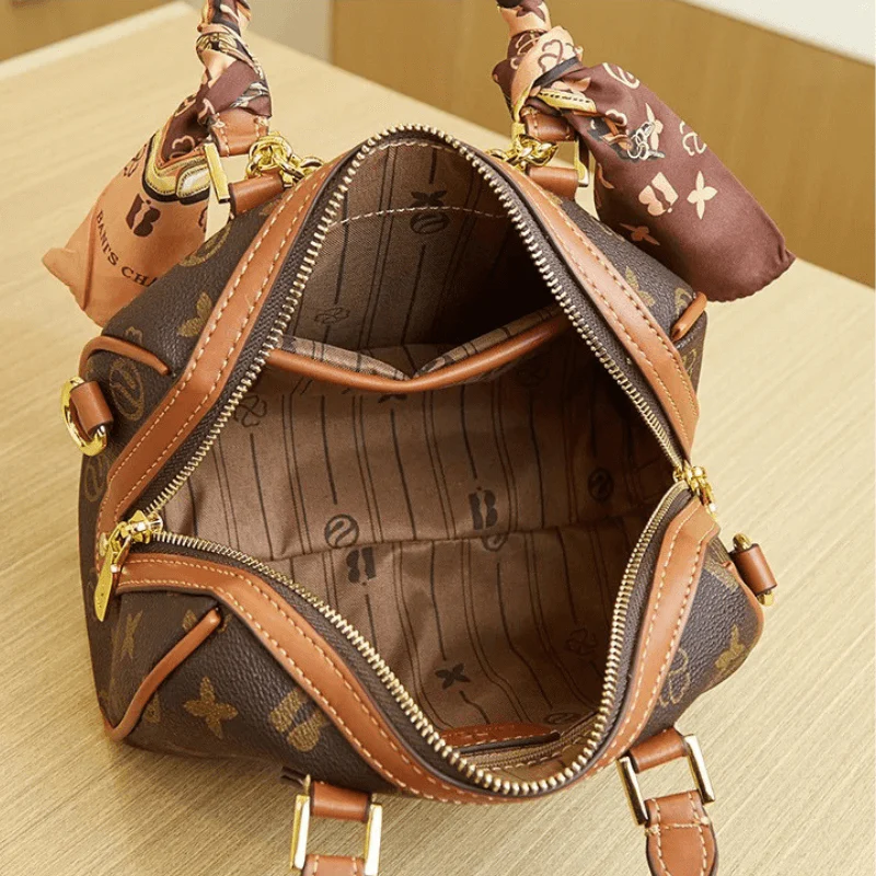 Bolsa de Luxo em Couro Genuíno Charlotte - Image 9