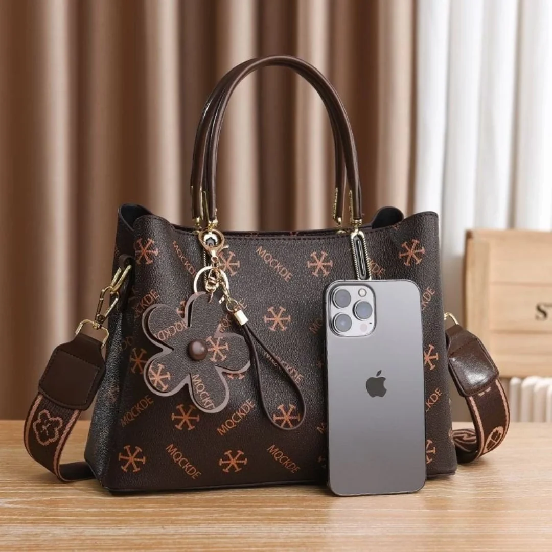 Bolsa de Luxo em Couro Genuíno Isadora - Image 11