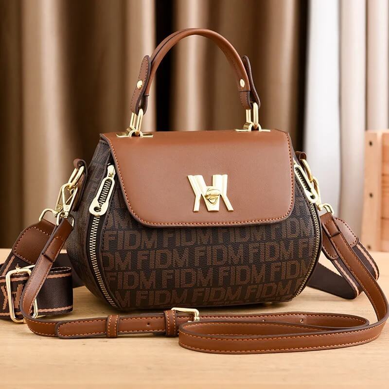 Bolsa de Luxo em Couro Genuíno Margaux - Image 3