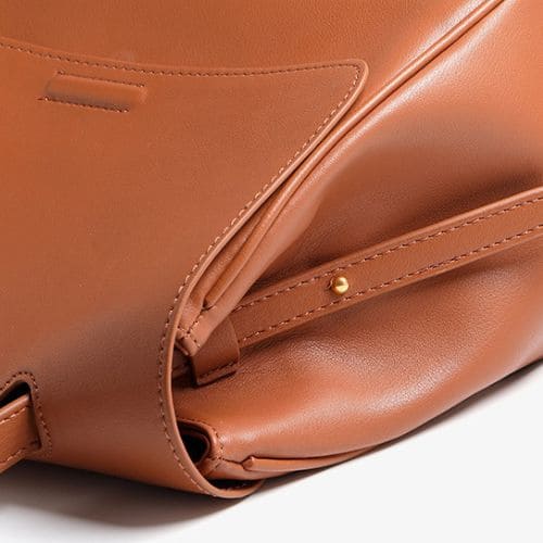 Bolsa de Ombro de Couro Oblíqua Estelle - Image 6