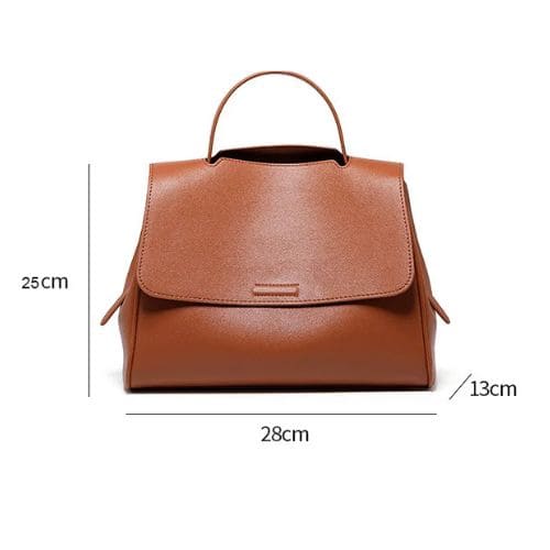 Bolsa de Ombro de Couro Oblíqua Estelle - Image 7