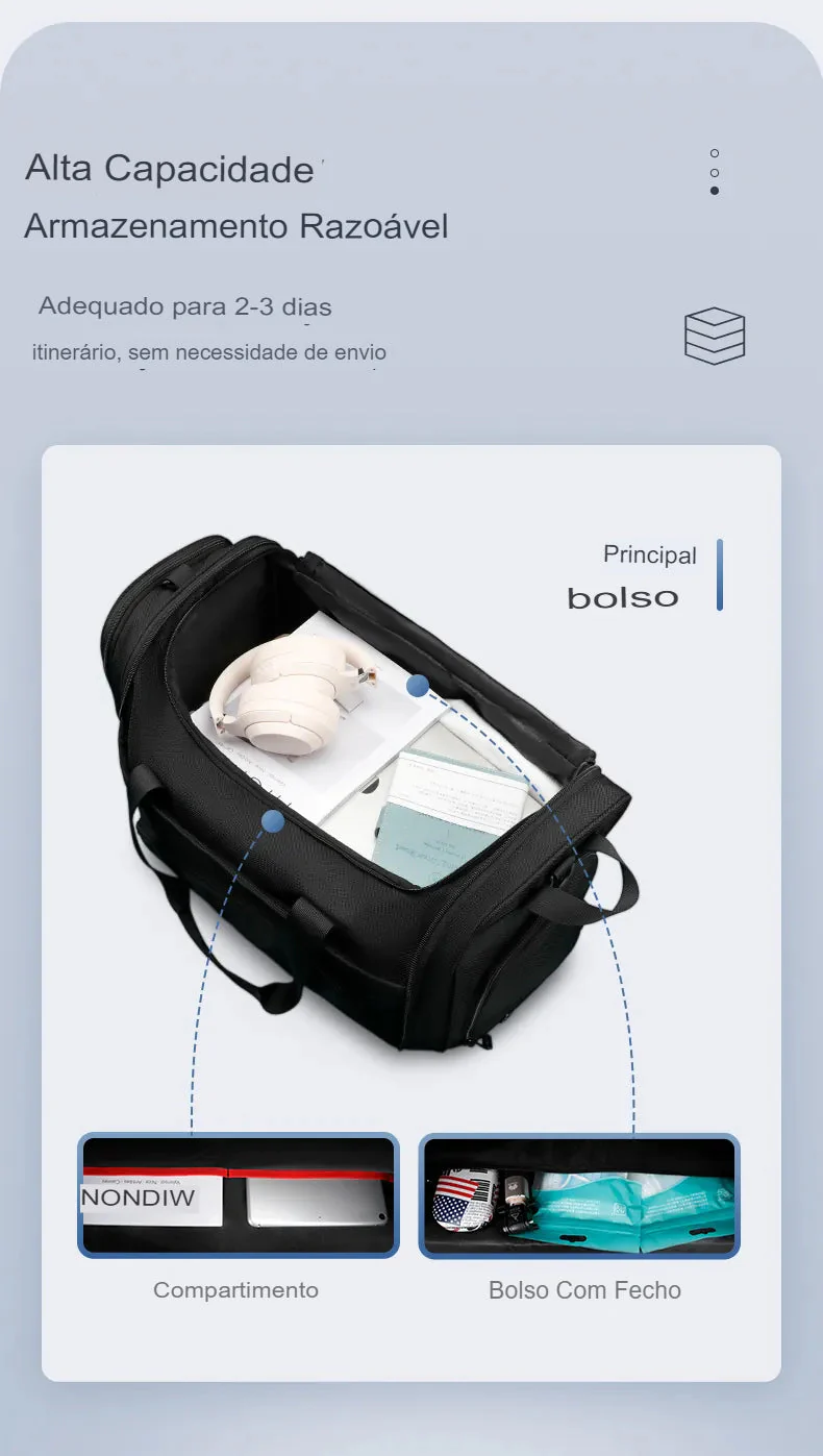 Bolsa de Viagem Pro Mark Grande Capacidade - Image 9