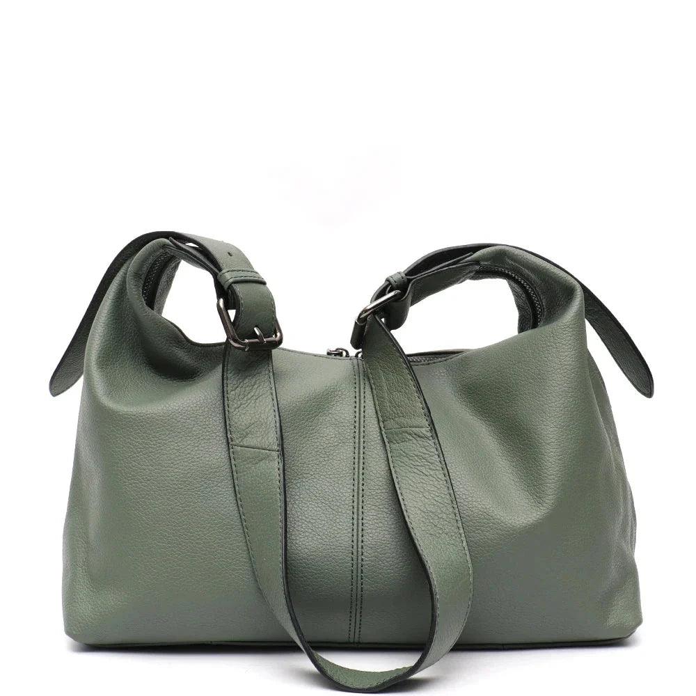 Bolsa Feminina de Couro Genuíno Florence - Image 4
