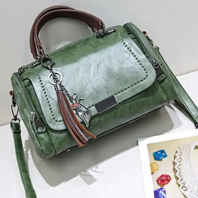 Bolsa Feminina de Couro Genuino - Safira Hernandes - Image 11