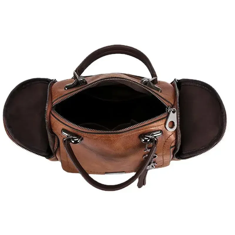 Bolsa Feminina de Couro Genuino - Safira Hernandes - Image 4