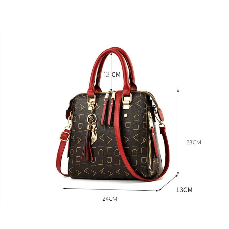 Bolsa Feminina em Couro Genuino - Pure Luxury by Lina + Chaveiro de Brinde - Image 3