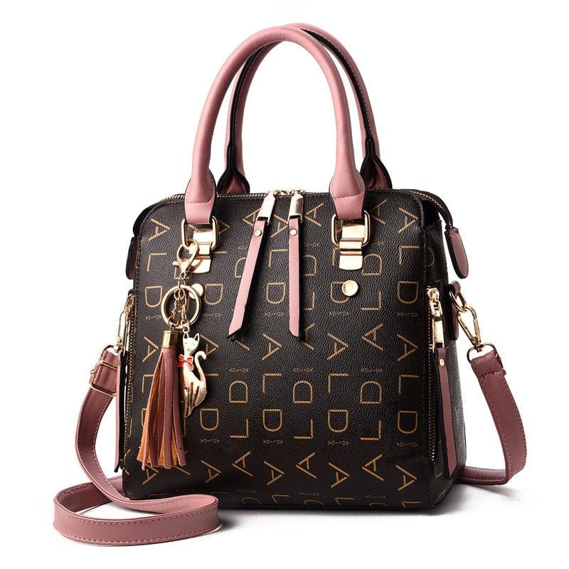 Bolsa Feminina em Couro Genuino - Pure Luxury by Lina + Chaveiro de Brinde - Image 4