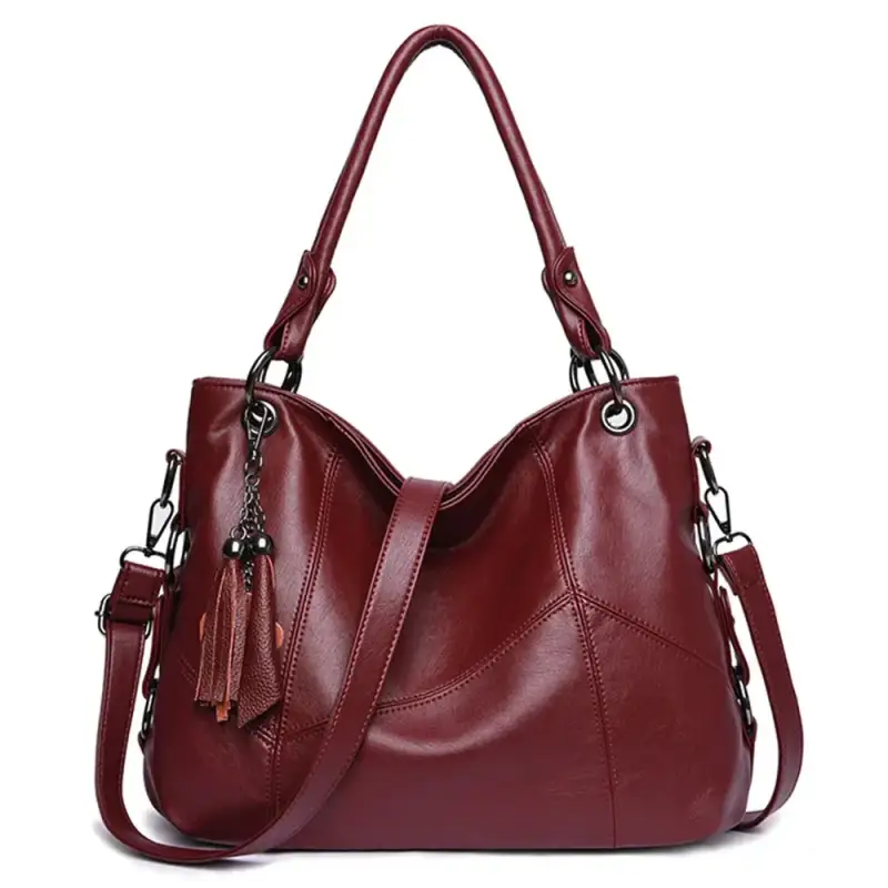 Bolsa Feminina Transversal de Couro