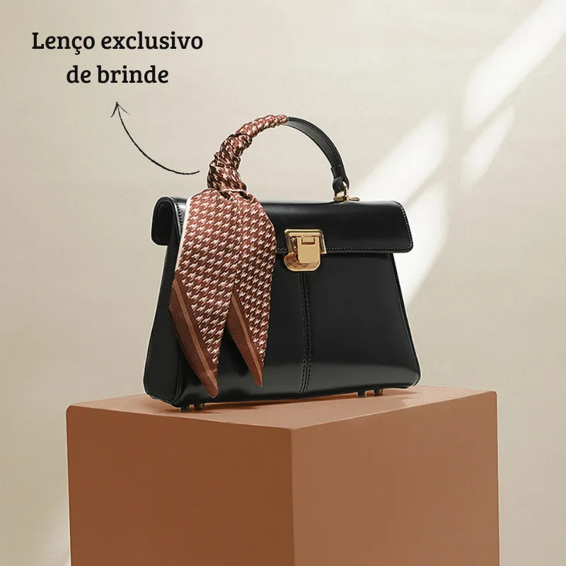 Bolsa Tiracolo Feminina Couro Modelo Heloise - Image 2