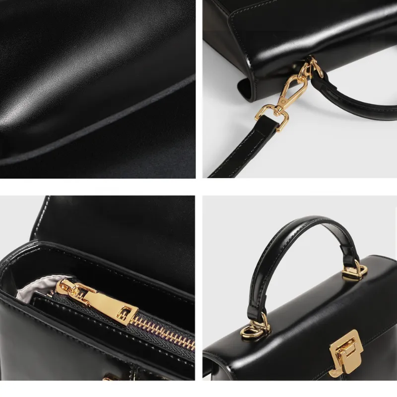Bolsa Tiracolo Feminina Couro Modelo Heloise - Image 7