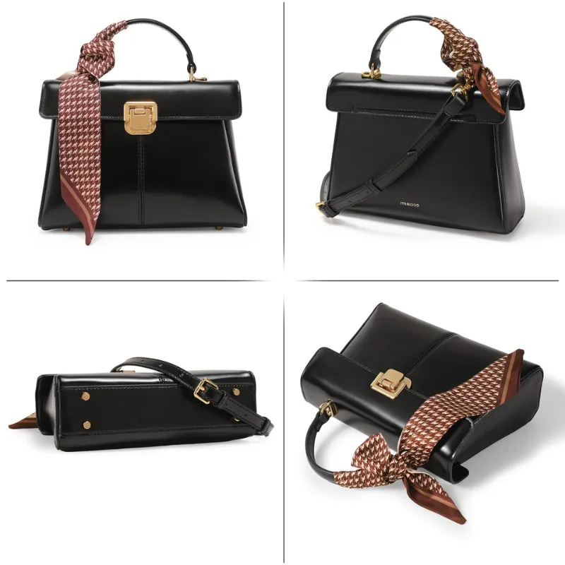 Bolsa Tiracolo Feminina Couro Modelo Heloise - Image 9