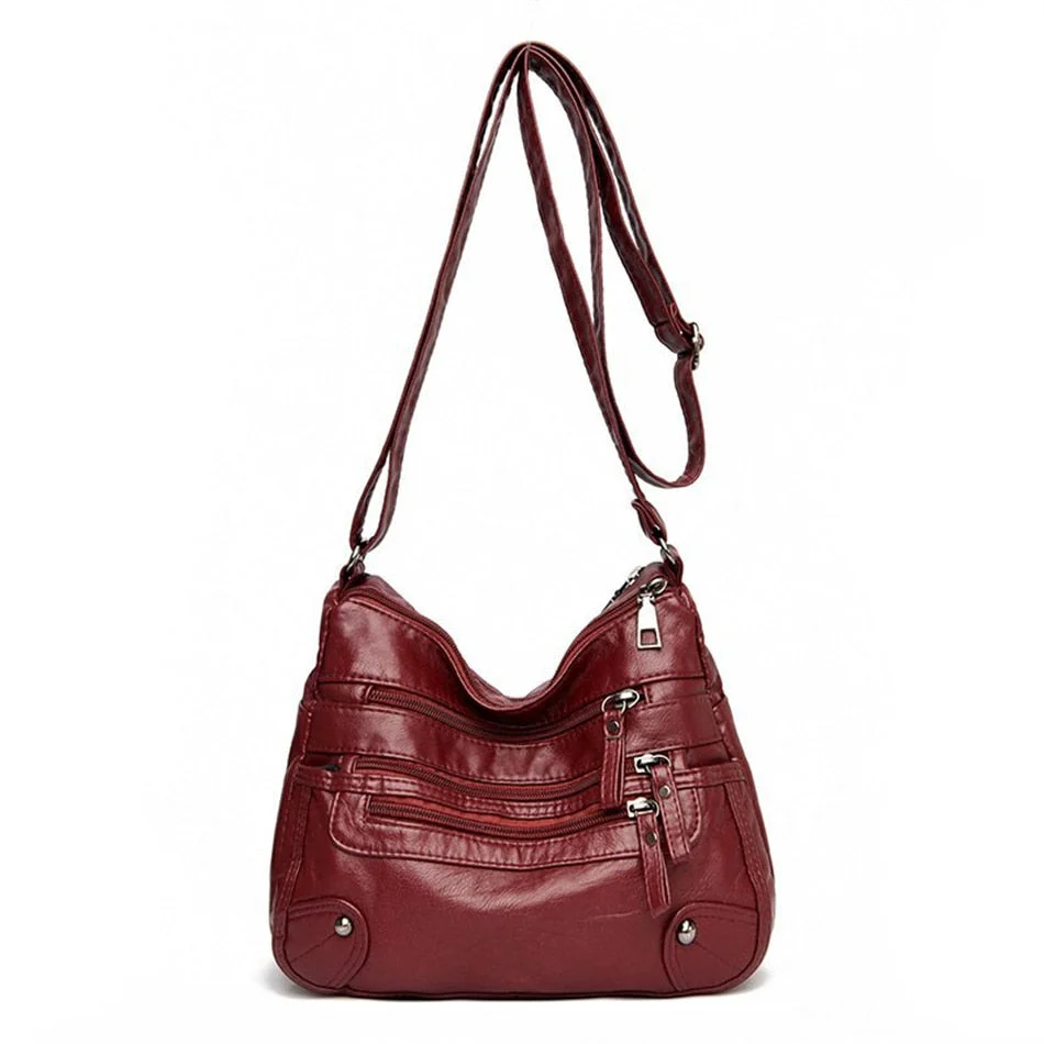 Bolsa Transversal Feminina em Couro Genuino - Stephan Ferrera - Image 16