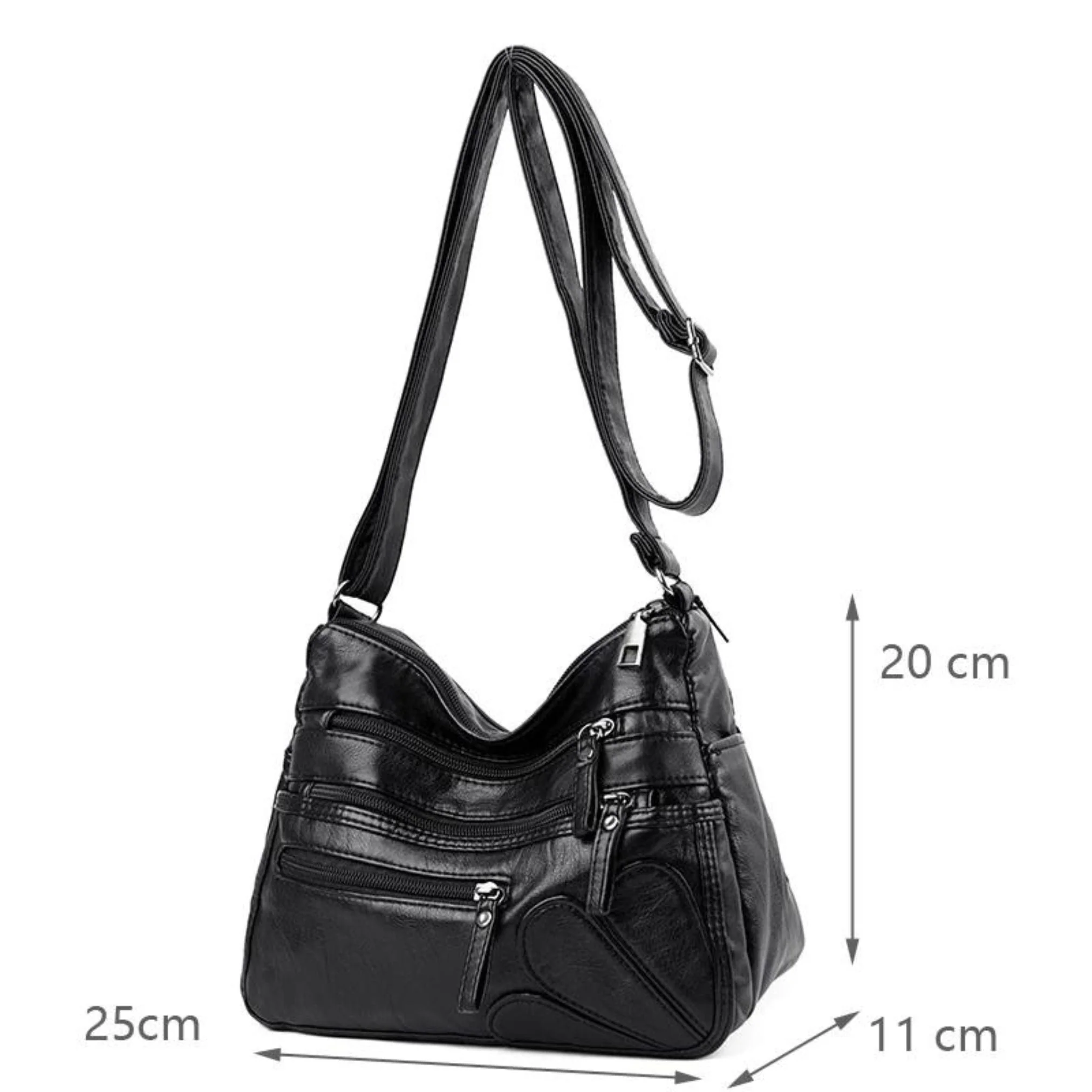 Bolsa Transversal Feminina em Couro Genuino - Stephan Ferrera - Image 4