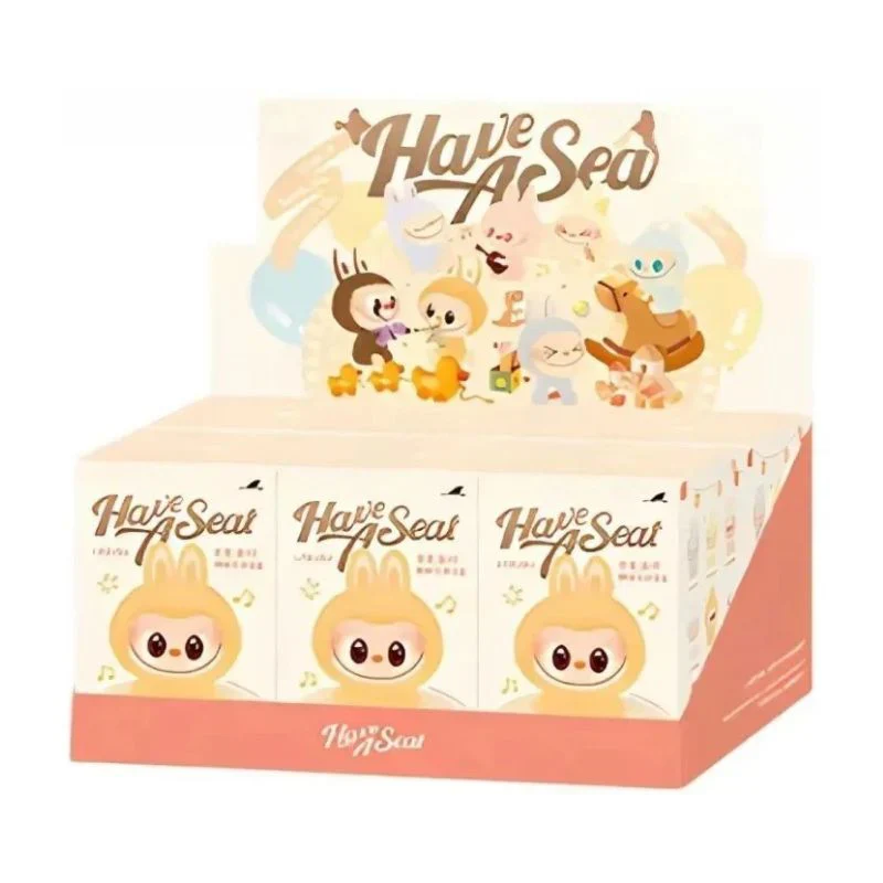 Boneco Pop Mart Labubu The Monsters "Have A Seat Vinyl" Blind Box *SORTIDO* unidade - Image 5