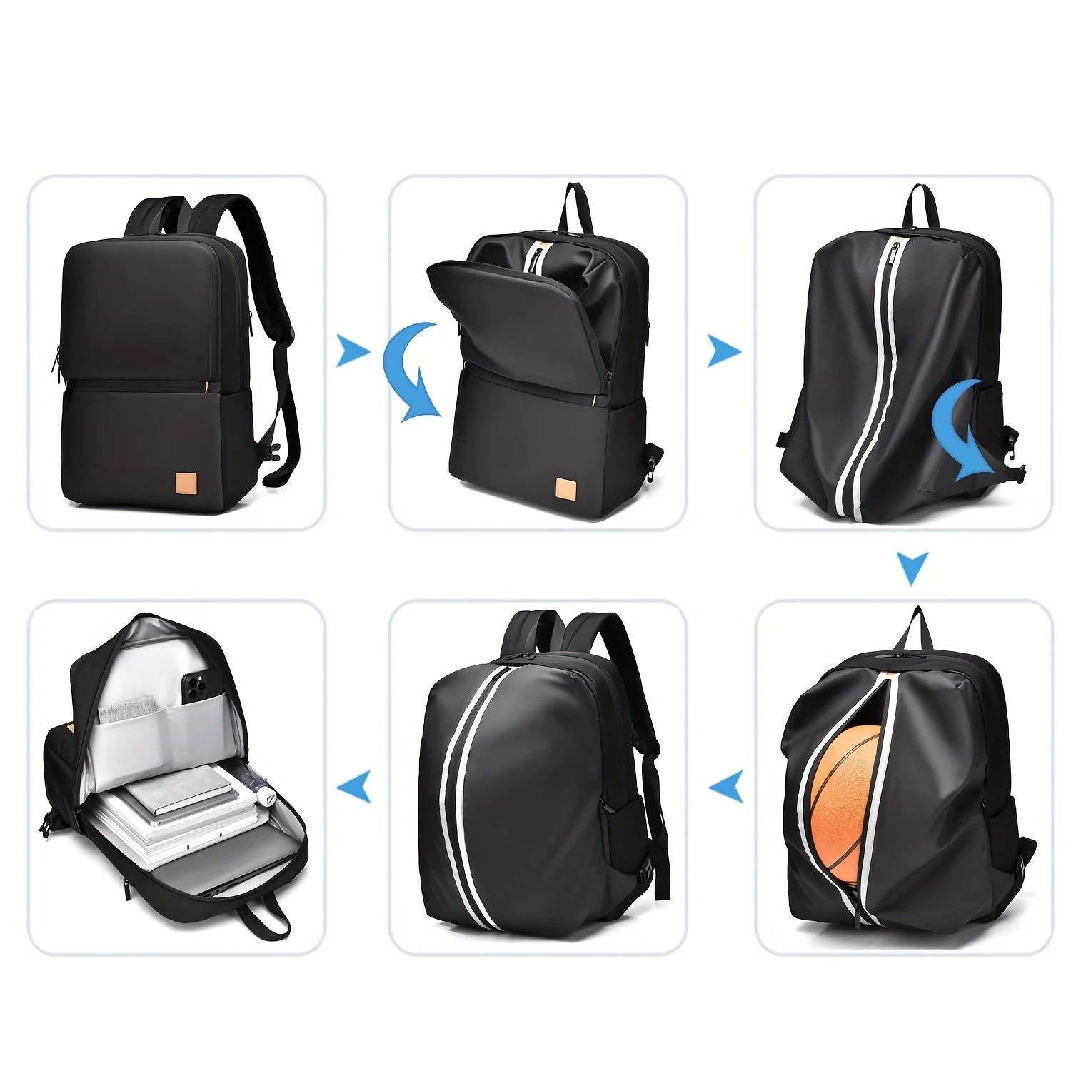 Mochila Casual Masculina para Laptop de 15,6" - Image 6