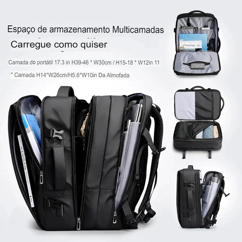 Mochila de Viagem Expansível Notebook ForceBag - Image 3