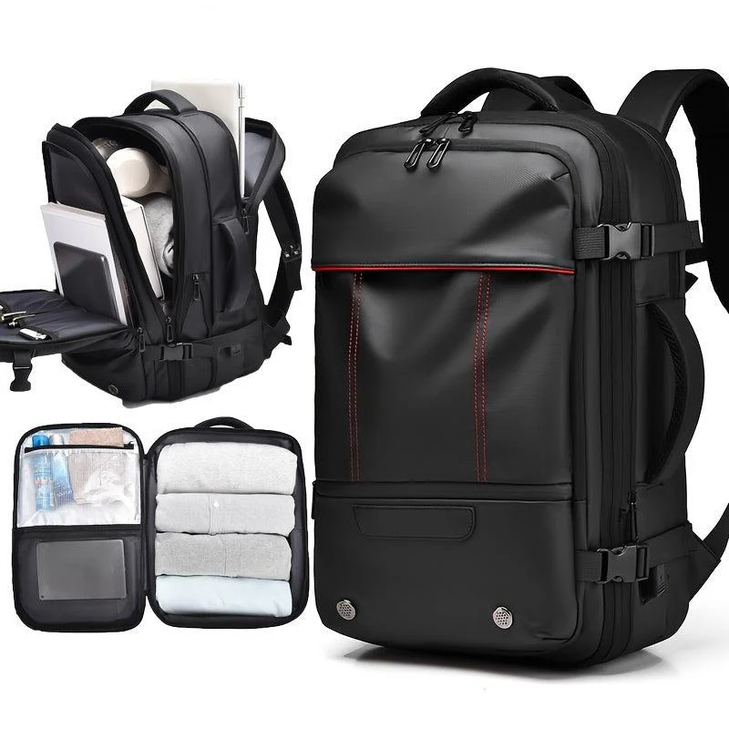 Mochila de Viagem Masculina de Grande Capacidade - Image 5