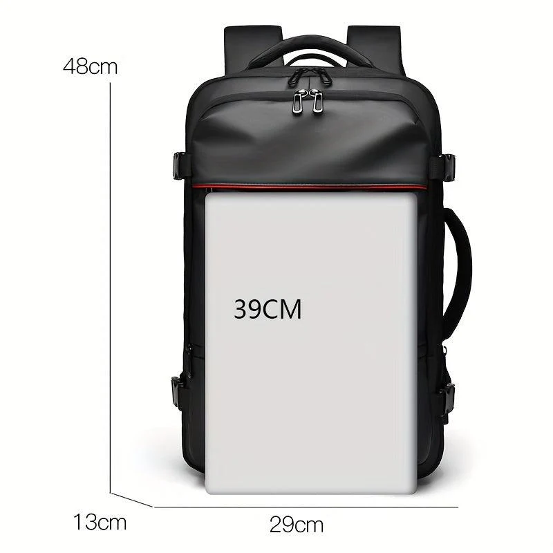 Mochila de Viagem Masculina de Grande Capacidade - Image 6