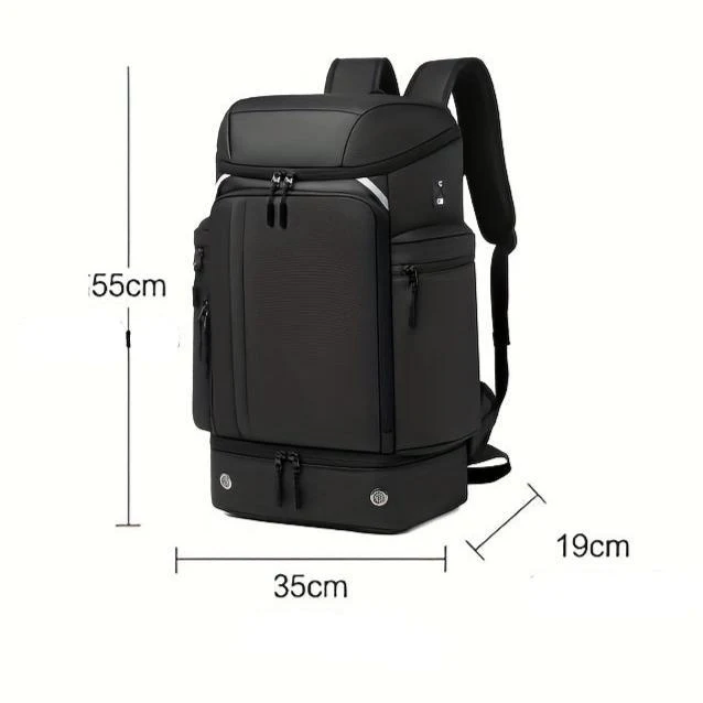 Mochila de Viagem Masculina em Nylon - Ventus - Image 4