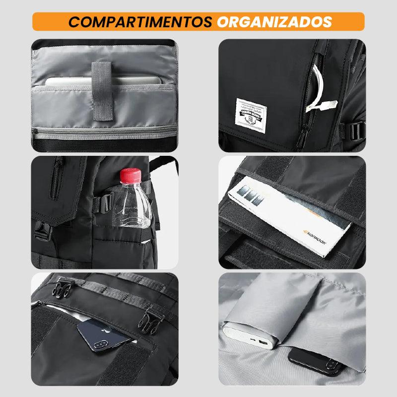 Mochila de Viagem Masculina Expansível Cargus - Image 7