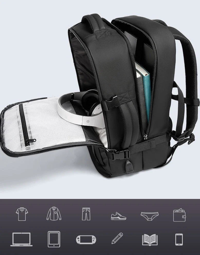 Mochila Executiva com Alça Lateral Notebook 15,6 - Image 7