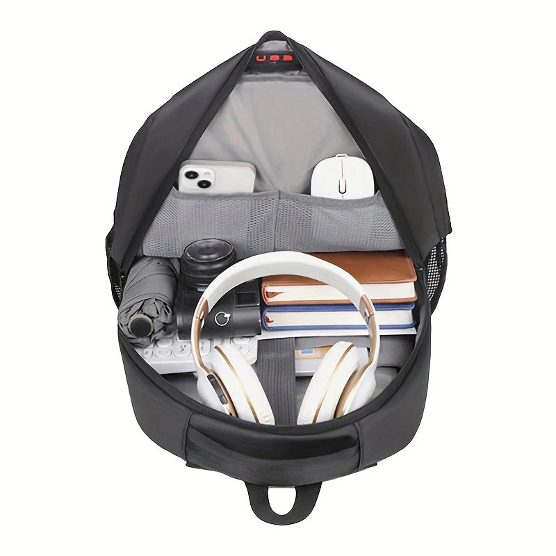 Mochila Executiva Impermeável com Alça Ajustável para Notebook - Image 5