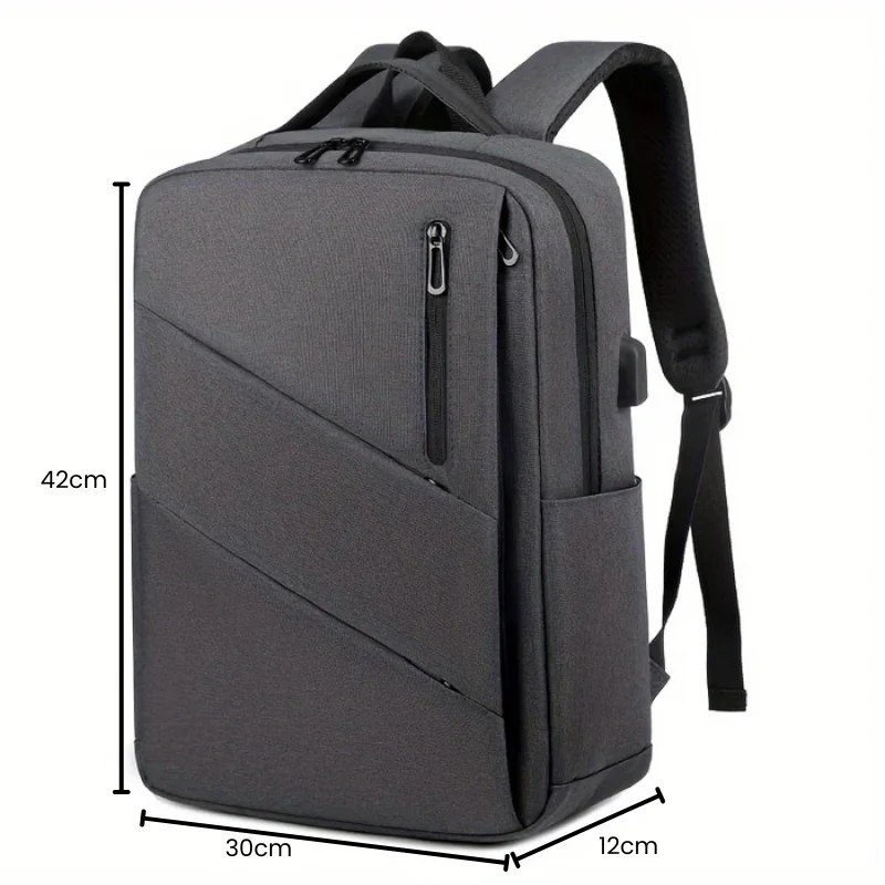 Mochila Executiva para Notebook 15,6'', Impermeável e Porta USB - Image 7