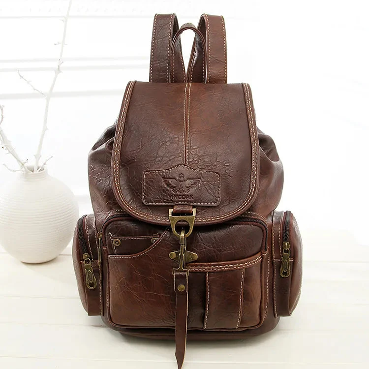 Mochila Feminina De Couro Life - Image 3