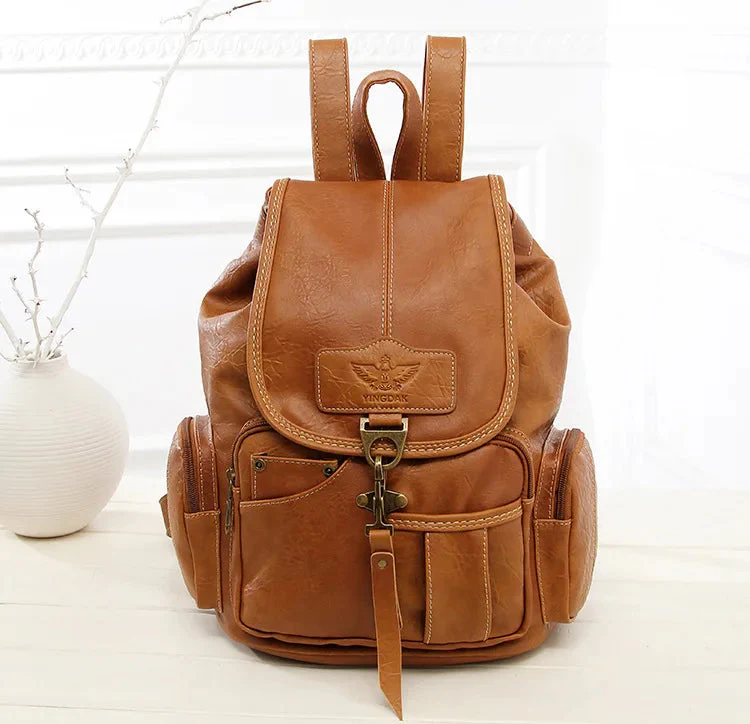 Mochila Feminina De Couro Life - Image 7
