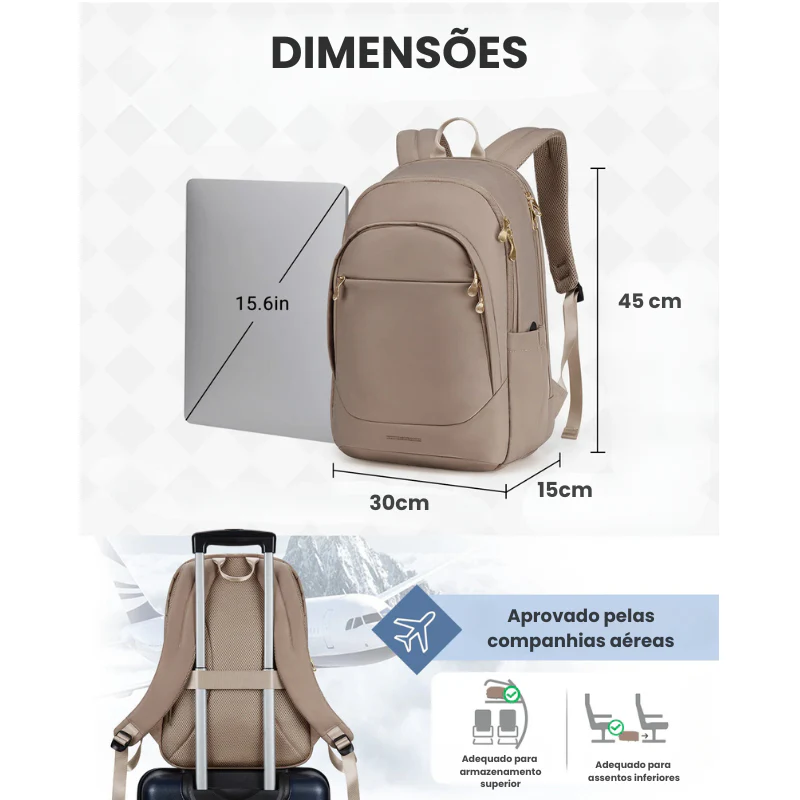 Mochila Feminina de Viagem - Aura - Image 8