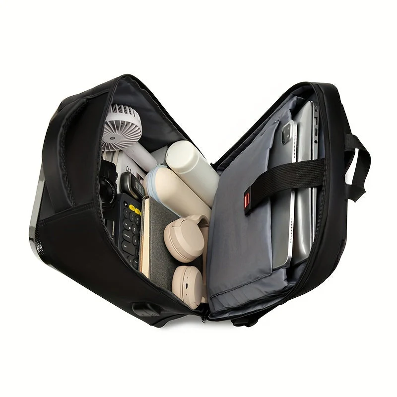 Mochila Masculina Anti-furto - Carbon - Image 2