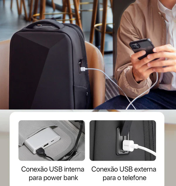 Mochila Masculina Notebook - ForceBag - Image 9