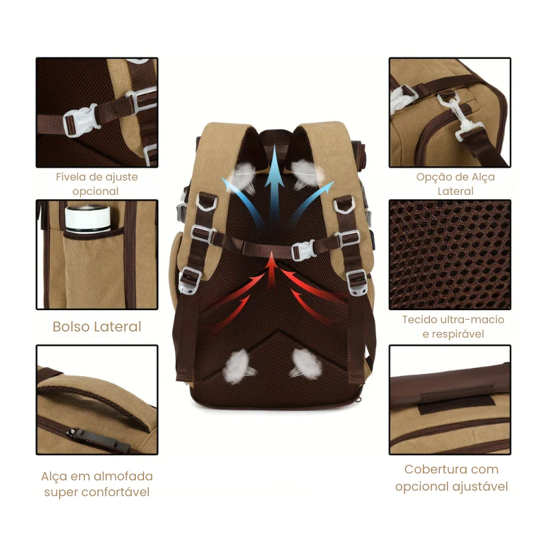 Mochila para Notebook 40L - FlexBag - Image 12