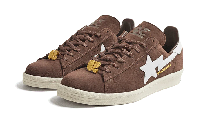 Tênis Adidas Campus 80s x BAPE '30th Anniversary - Brown' - IF3379 - Image 2