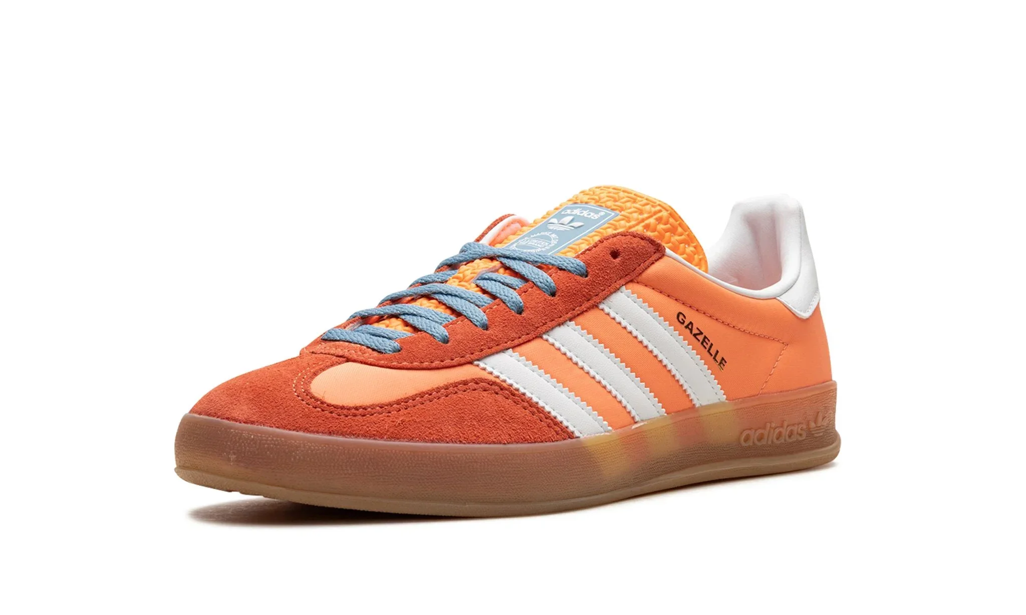 Tênis Adidas Gazelle Indoor Feminino "Beam Orange" Laranja - HQ9016 - Image 4