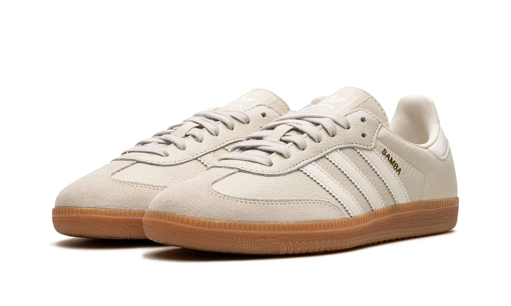 Tênis Adidas Samba OG Feminino "Aluminium" Bege - IE7013 - Image 2