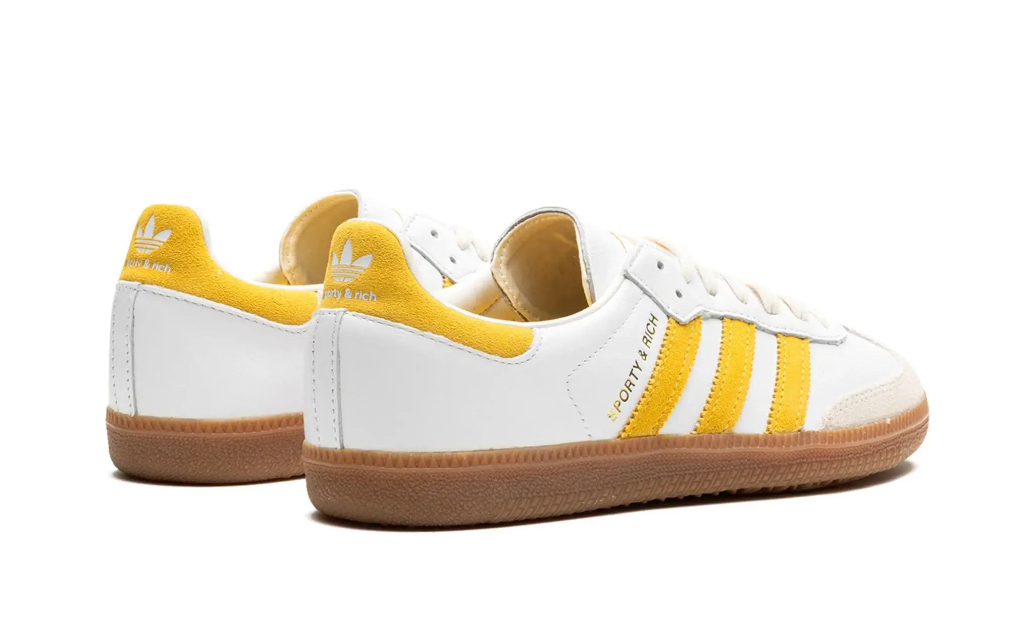 Tênis Adidas Samba OG x Sporty & Rich "Bold Gold" Amarelo - IF5661 - Image 3