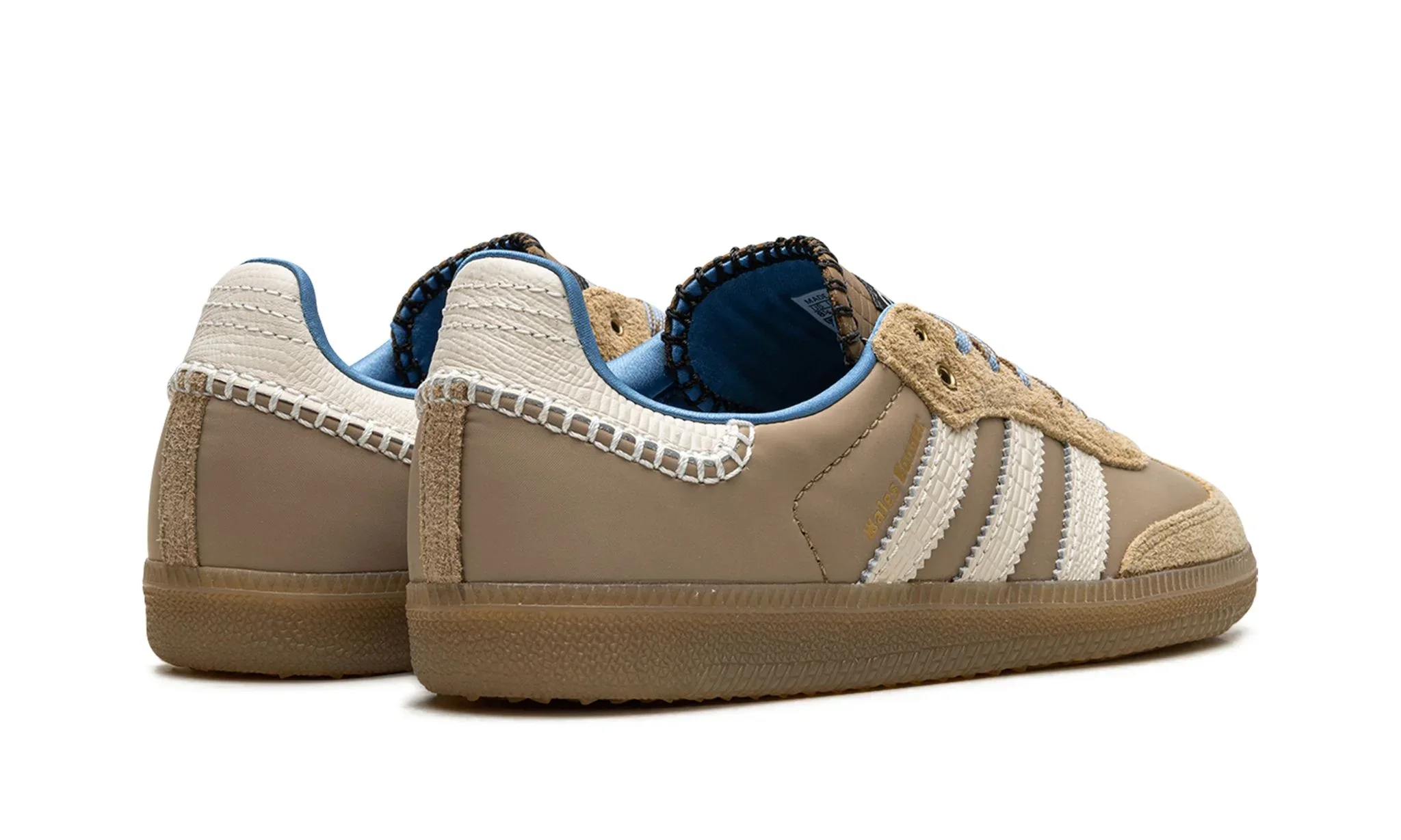 Tênis Adidas Samba x Wales Bonner 'Desert White' Bege - IH3261 - Image 3