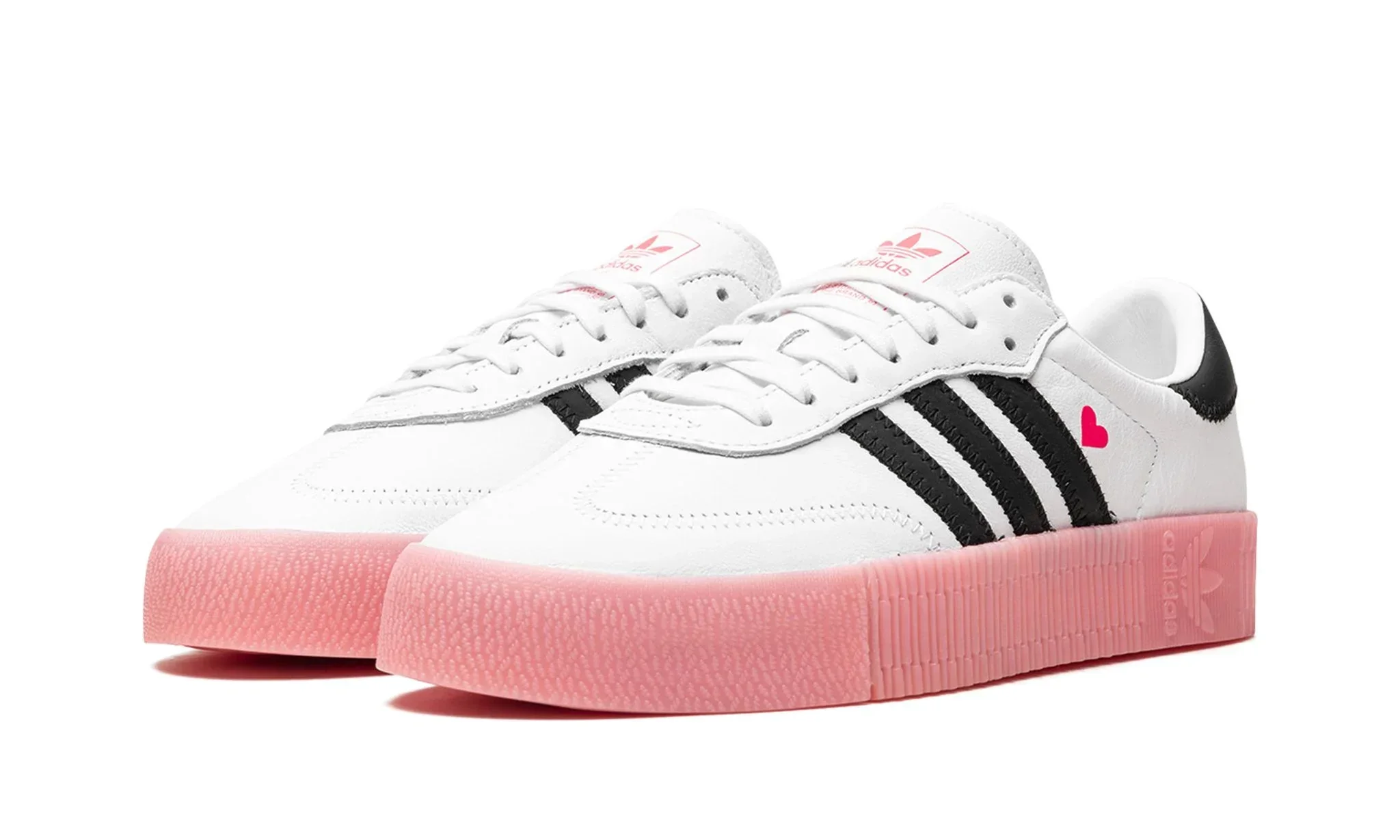 Tênis Adidas Sambarose Feminino "Valentine" Branco / Preto - EF4965 - Image 2