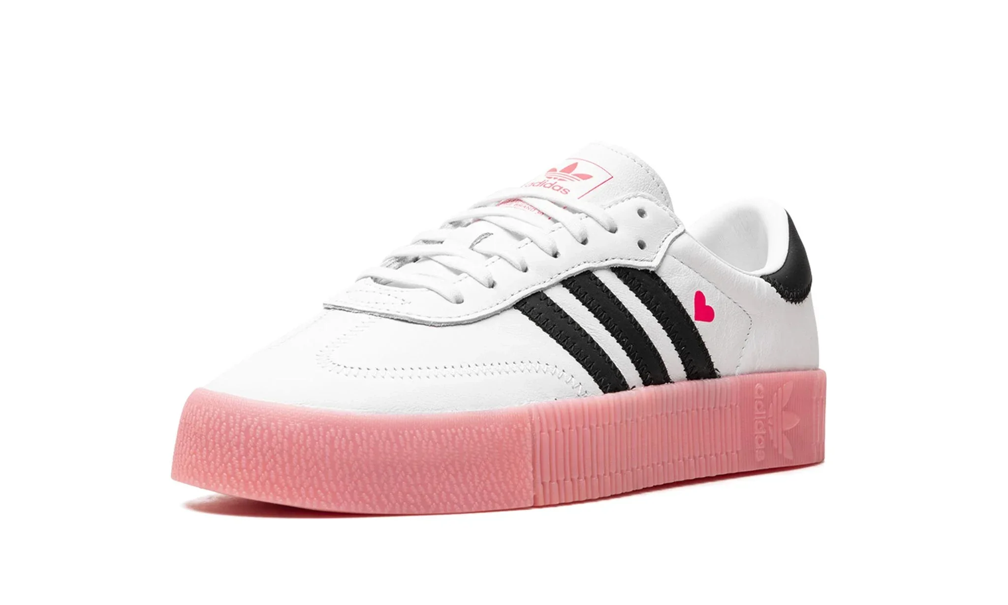 Tênis Adidas Sambarose Feminino "Valentine" Branco / Preto - EF4965 - Image 4