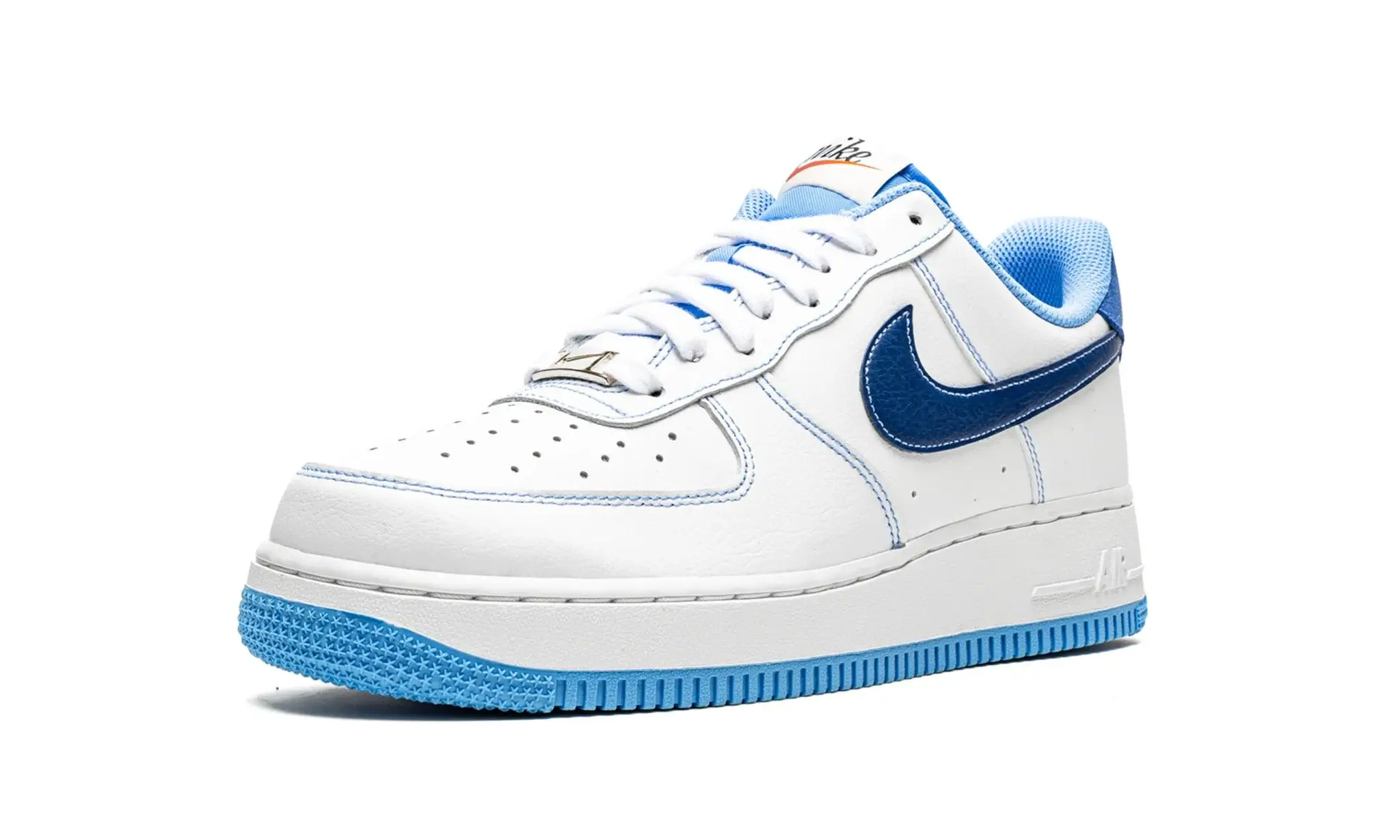 Tênis Air Force 1 Feminino "White University Blue" Branco / Azul - DA8478-100 - Image 4