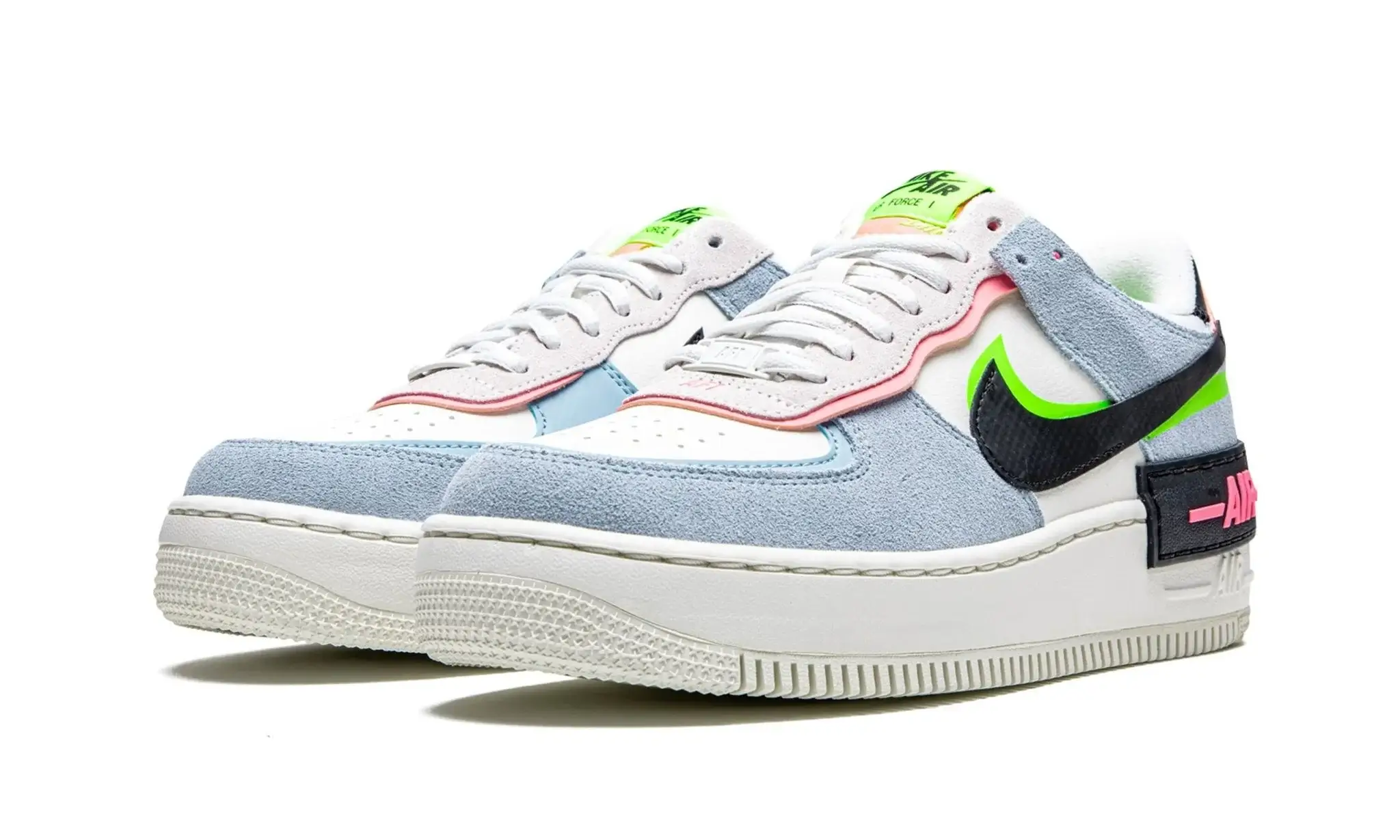 Tênis Air Force 1 Shadow Feminino "Sunset Pulse" Azul - CU8591-101 - Image 2
