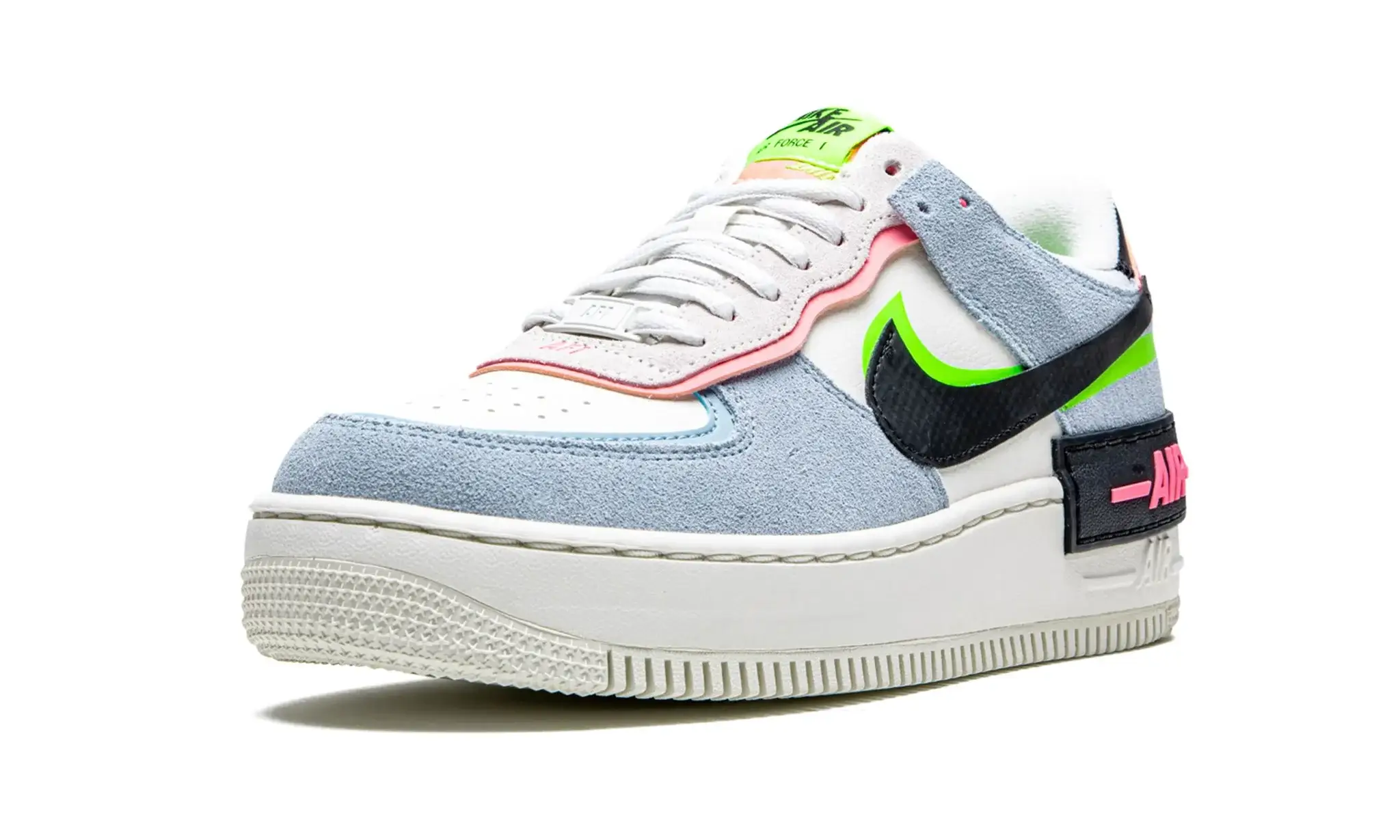 Tênis Air Force 1 Shadow Feminino "Sunset Pulse" Azul - CU8591-101 - Image 4
