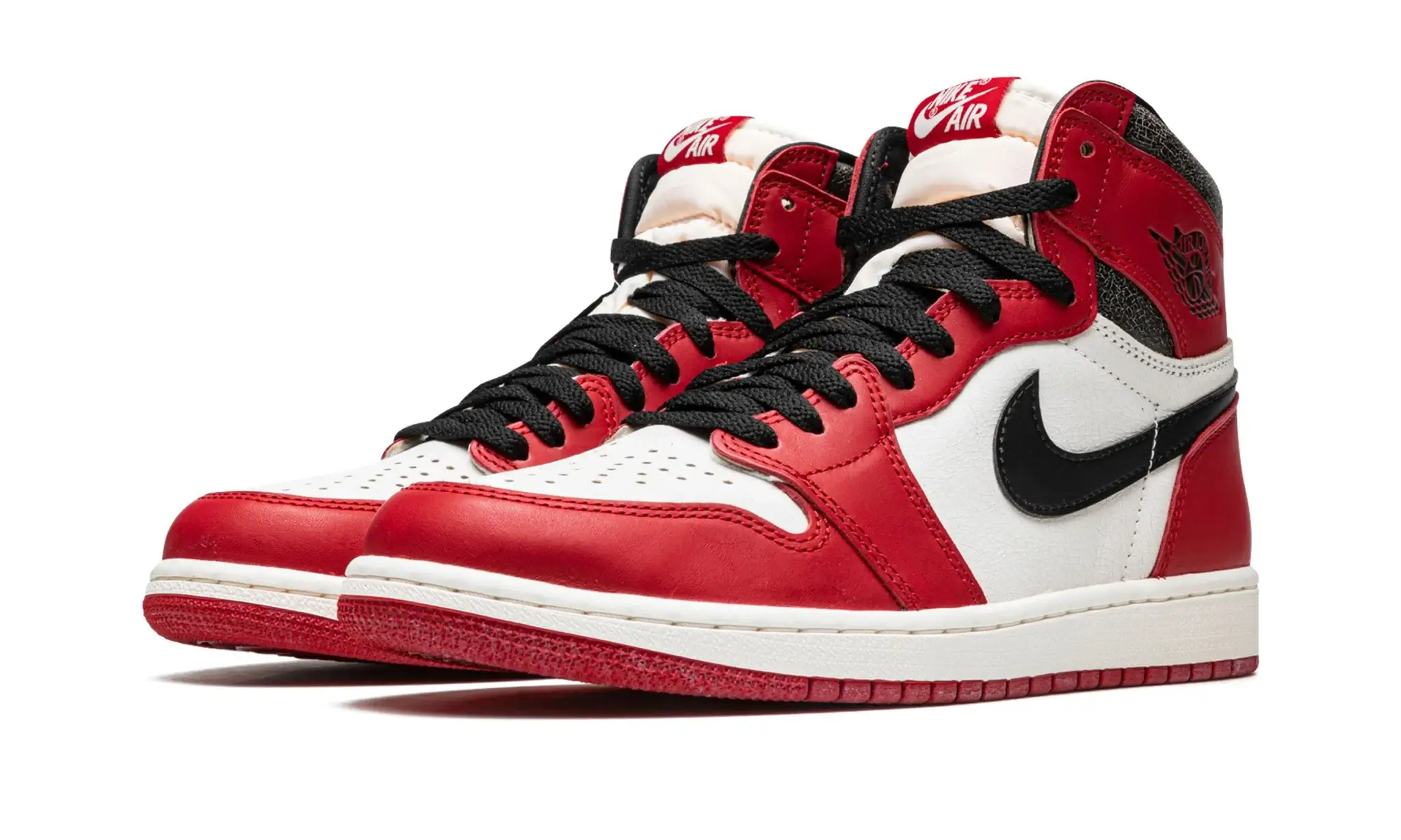 Tênis Air Jordan 1 High Chicago "Lost and Found" Vermelho - DZ5485-612 - Image 2