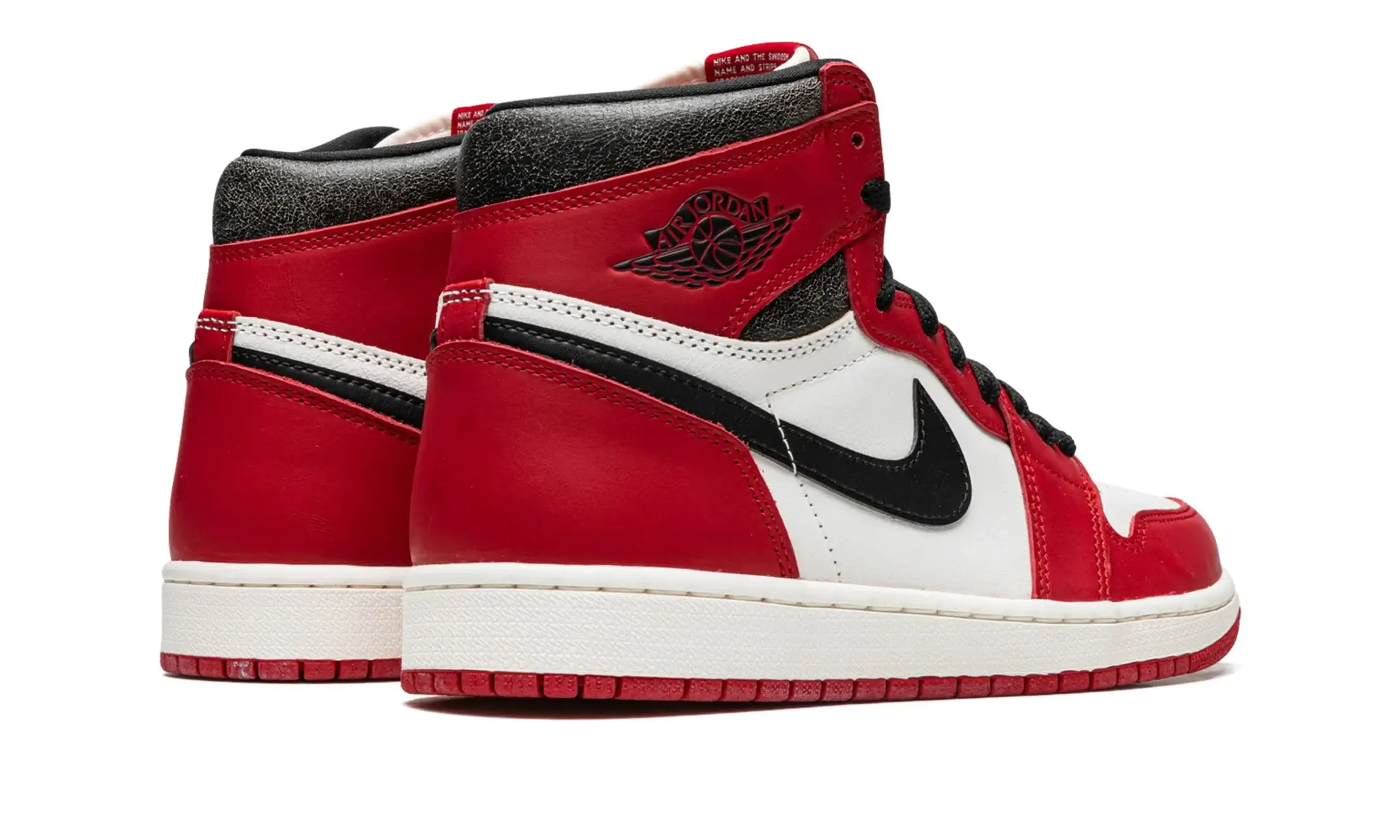 Tênis Air Jordan 1 High Chicago "Lost and Found" Vermelho - DZ5485-612 - Image 3